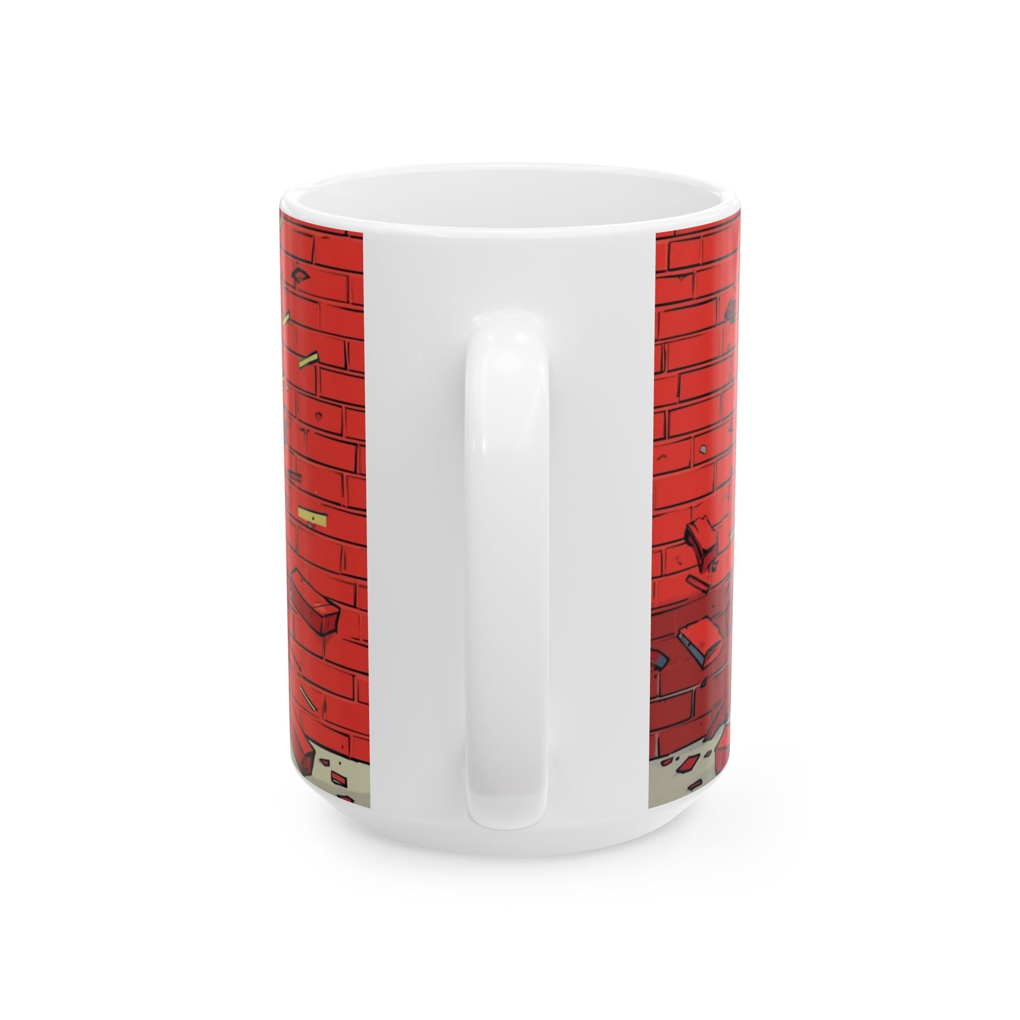Be Unstoppable Ceramic Mug — Motivational Comic-Style Coffee Cup (11oz/15oz)