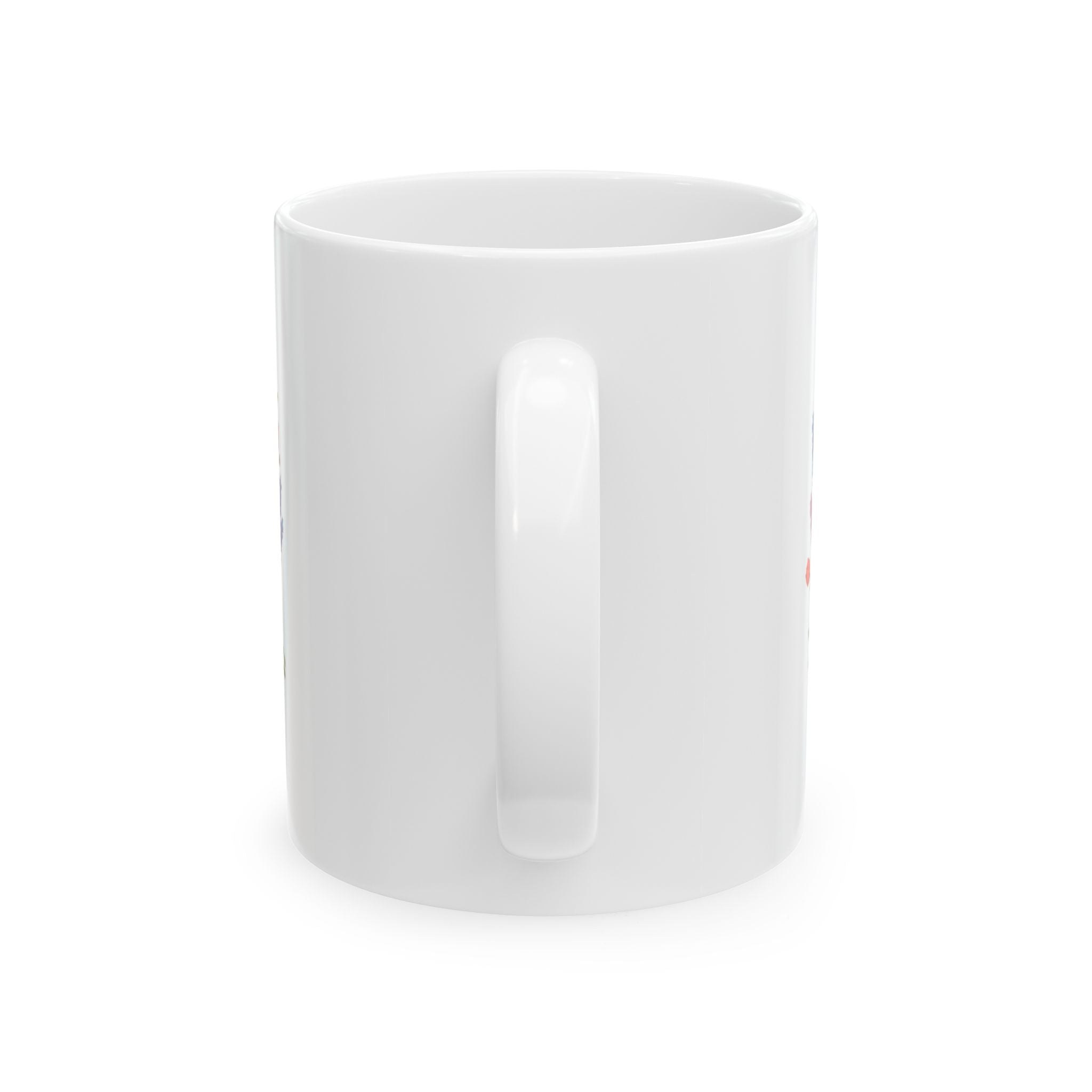 The best day is today Mug | Floral wreath ceramic mug