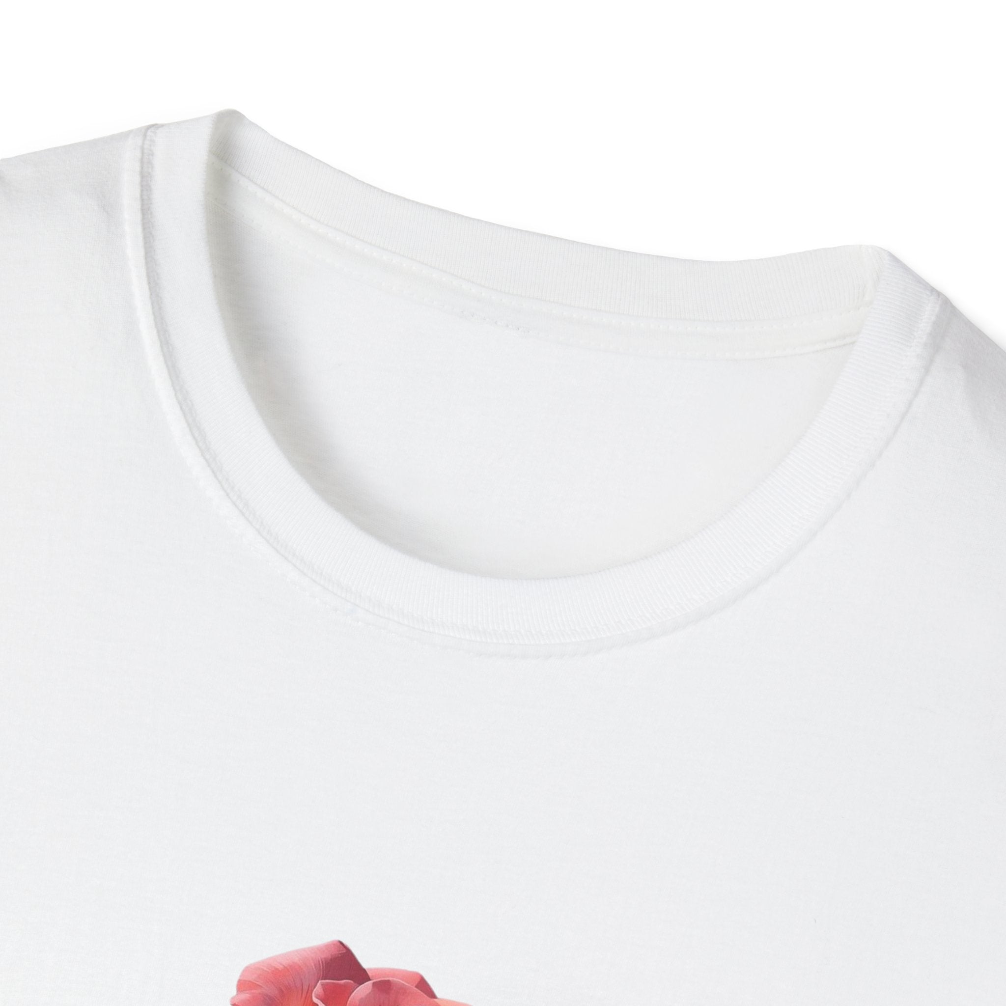 Rose "Keep Growing" T-Shirt — Floral Inspirational Tee