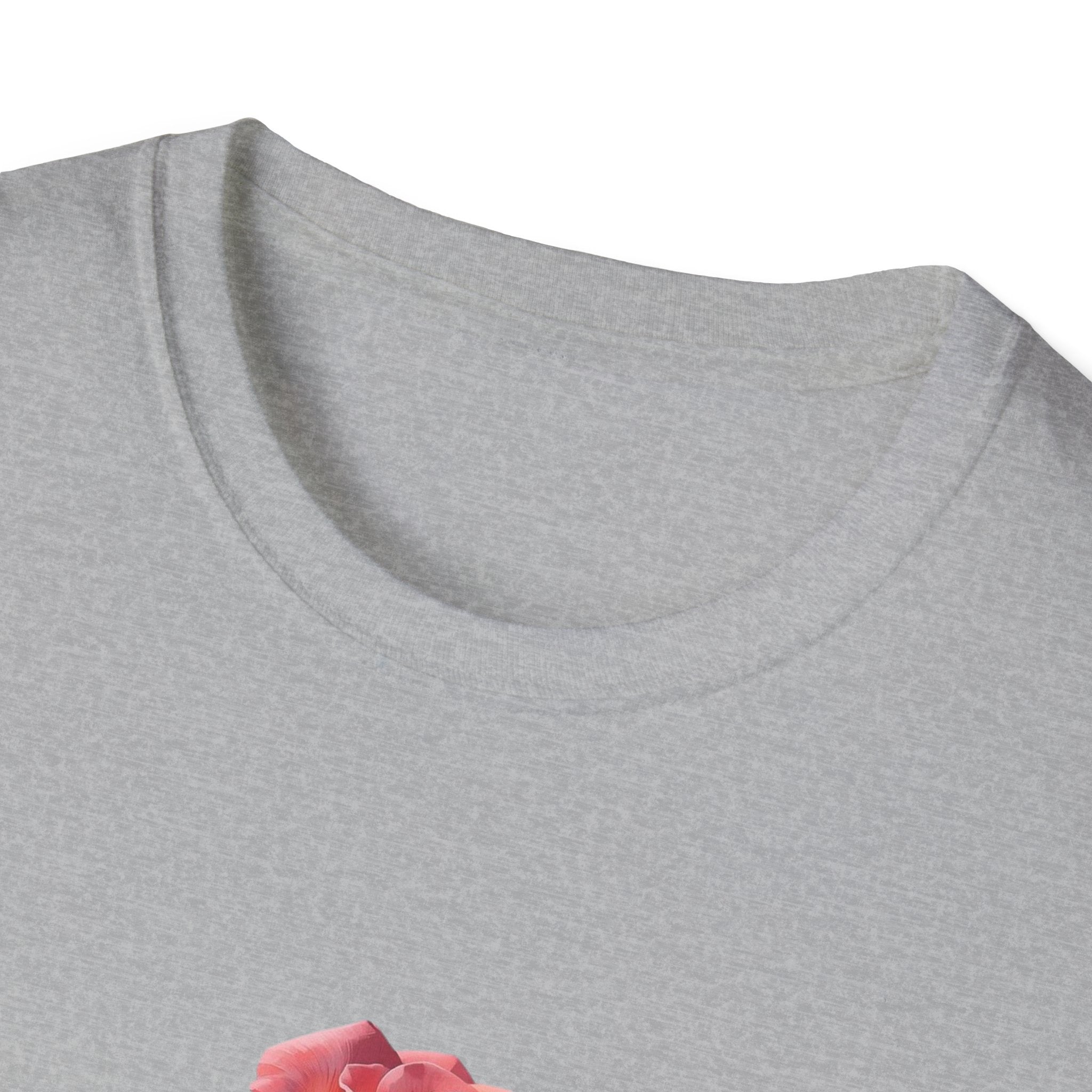 Rose "Keep Growing" T-Shirt — Floral Inspirational Tee